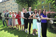 Die Swing und Dixieland Band SWING COMPANY bei der Salzburger Sparkasse Lehen
